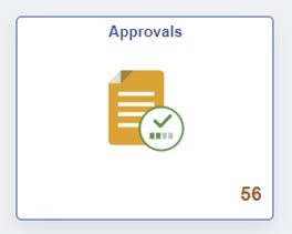 Approvals Tile